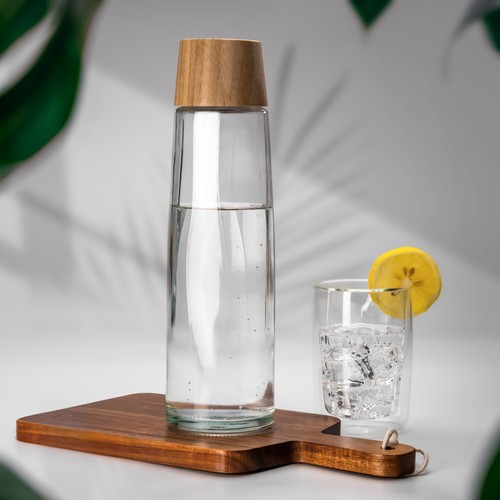 Bouteille en verre de 0,75 L/25 oz (sodalime recyclée) - 6