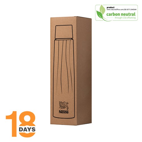 Bouteille en verre de 0,75 L/25 oz (sodalime recyclée) - 3