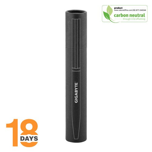 Stylo métal Sari twist STOCK BLANC MAT - 3