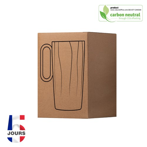 Calypso 330ml Tasse à café en céramique STOCK FRA - 3