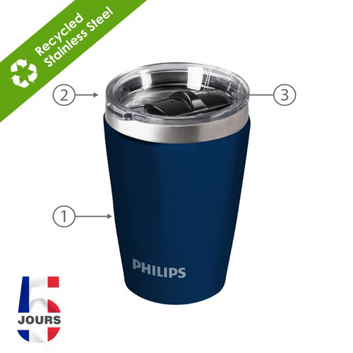 Gobelet Calypso 330ml Bleu - 2