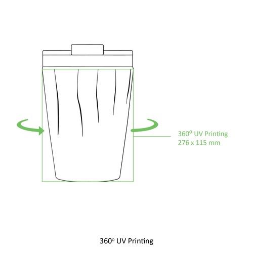 Gobelet Calypso 330ml/11oz STOCK - 4