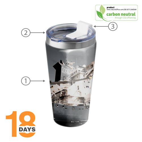 Gobelet Calypso 500ml/16oz STOCK - 2