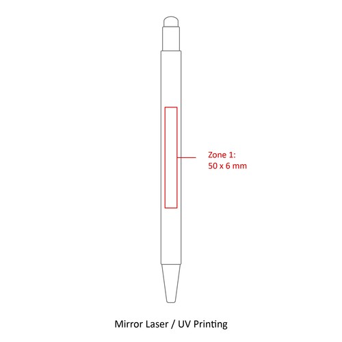 NoClip Recycled aluminum ball pen STOCK - 6
