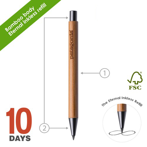 Stylo NoClip Eternal Bamboo avec pointe en graphite - 2