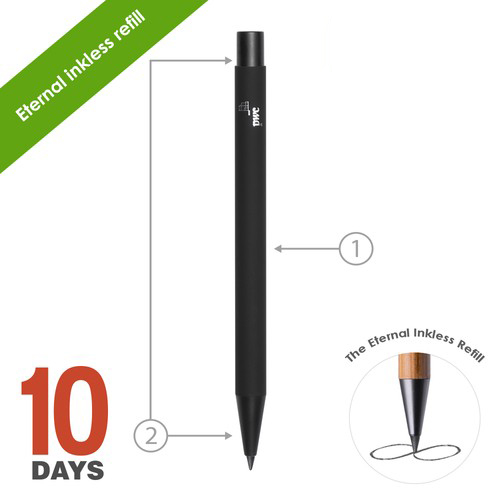 Stylo NoClip Eternal Re-Alu avec pointe en graphite - 2