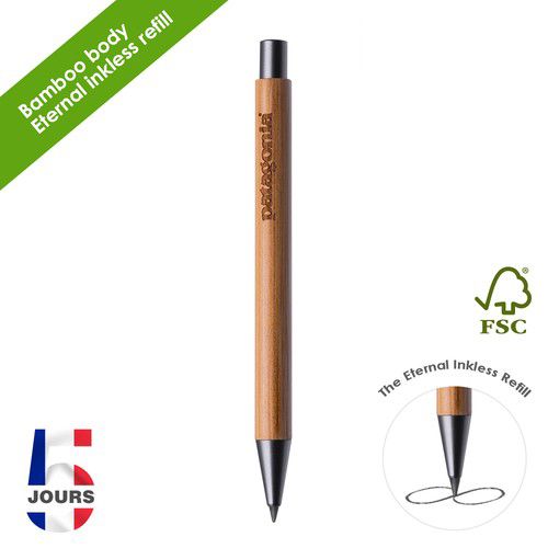 Stylo Éternel NoClip Bambou, - 1