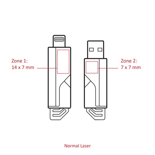 Câble universel 4 en 1 , RPET, 60 W STOCK - 8