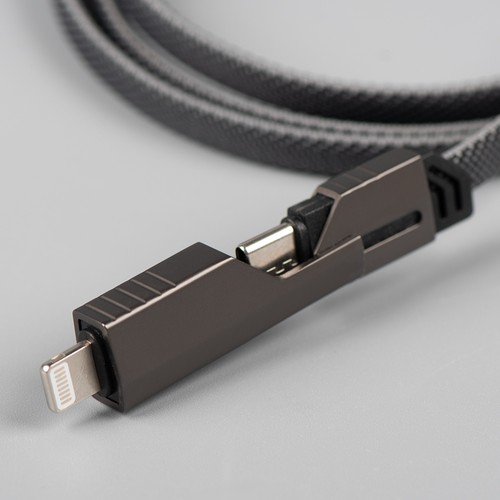 Câble universel 4 en 1 , RPET, 60 W STOCK - 6