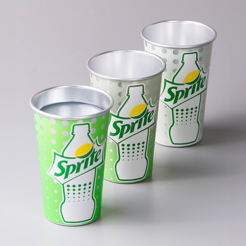 M KOP Gobelet Eco en aluminium recyclé 450 ml Rouge - 4