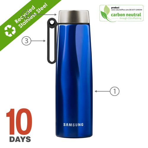 Bouteille Calypso 0,5 L/17 oz avec poignée MEBl - 2