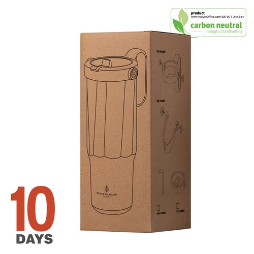 EXPLORER Gobelet 900 ml/30 oz Noir Stock - 3