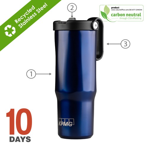 EXPLORER Gobelet 900 ml/30 oz Bleu - 2