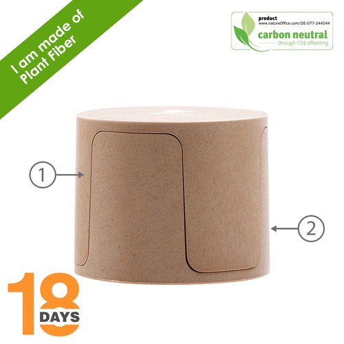 Echo Enceinte bluetooth en fibres de plantes *Stock - 2