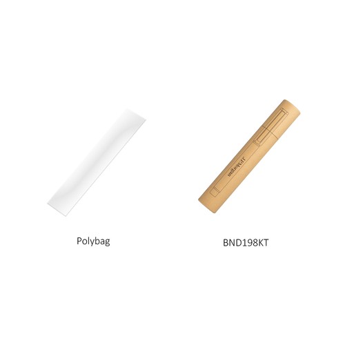 BIG PEN, Stylo à bille en acier inoxydable recyclé Bleu - 4