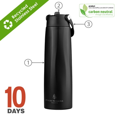 Bouteille de sport Calypso 1 L/33 oz TT stock - 2