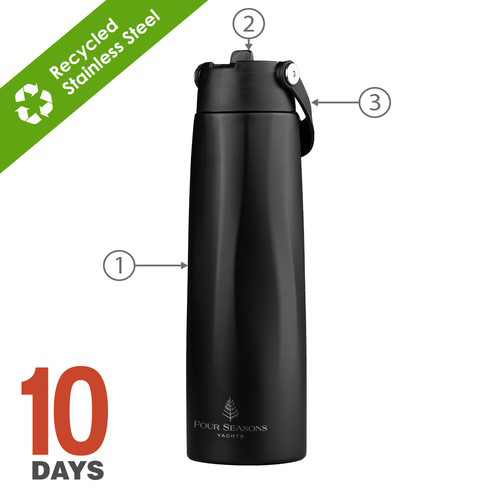 Bouteille de sport Calypso 1 L/33 oz Bleu - 2