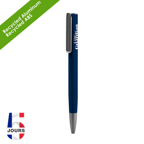 URRGH Stylo bille Alu Recylé rubber noir FR
