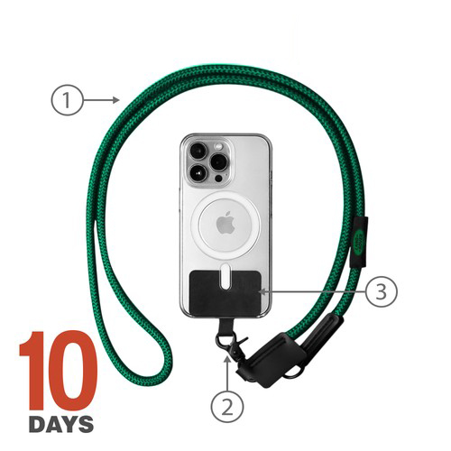 WEI Dragonne pour téléphone avec insert Card DG - 2