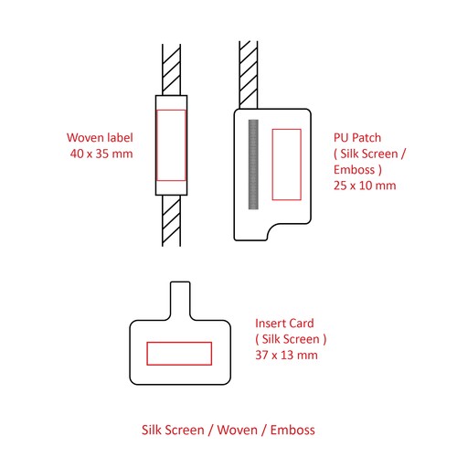 WEI Dragonne pour téléphone avec insert Card DG - 4