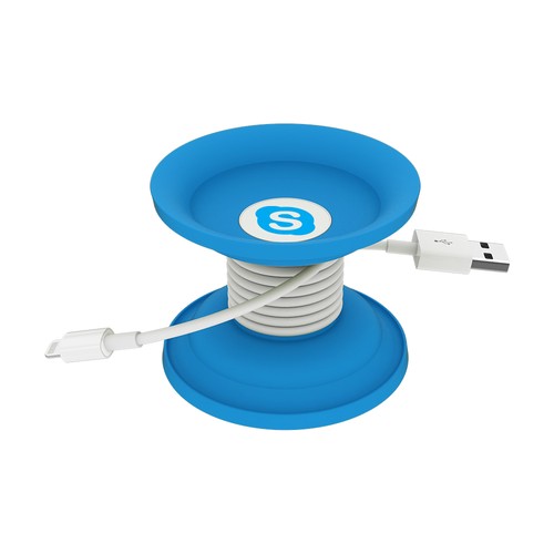 Spinni, organisateur de cables par Gumbite. STOCK. - 3