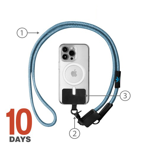 WEI Sangle de téléphone avec carte d'insertion - 2