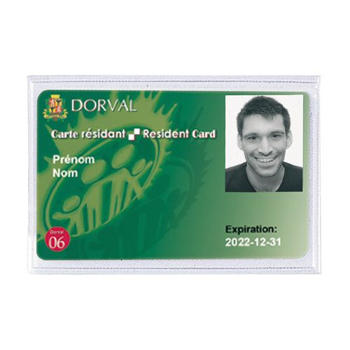 PORTE CARTE ADHESIF (X12) - 2