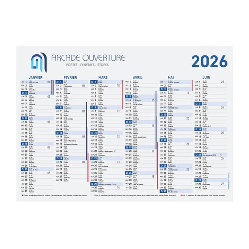 CALENDRIER CARTON SOUPLE FR - 3