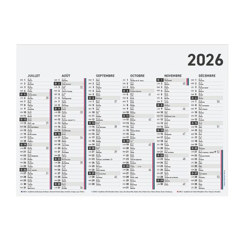 CALENDRIER CARTON SOUPLE FR - 5