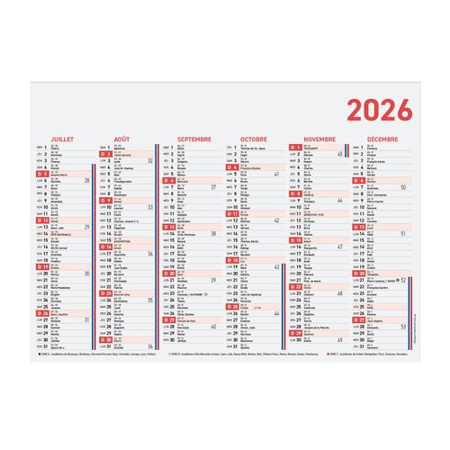 CALENDRIER CARTON SOUPLE FR - 8