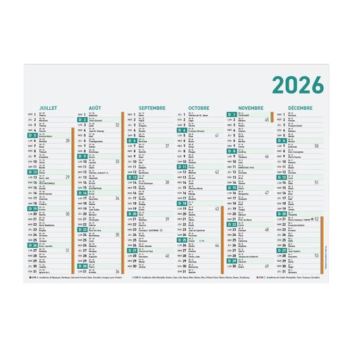 CALENDRIER CARTON SOUPLE FR - 11