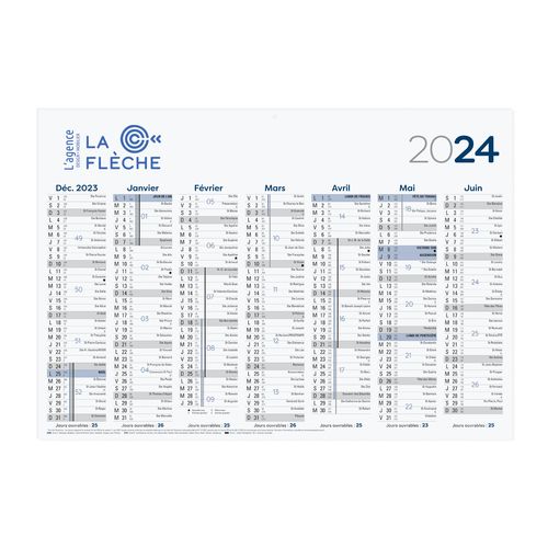 CALENDRIER REMBORDE 7 MOIS - 3