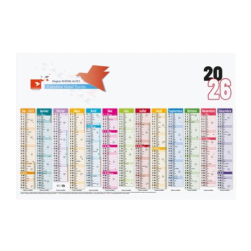 CALENDRIER BANC. 2026 13 M 1F thumbnail 4