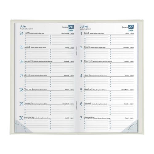 AGENDA 15 J PVC MAT - 3