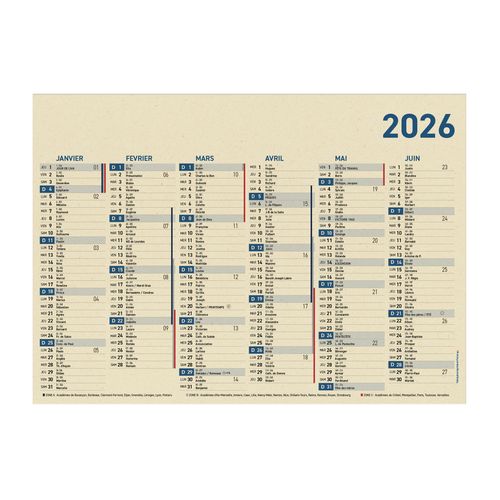 CALENDRIER CANNE A SUCRE FR - 2