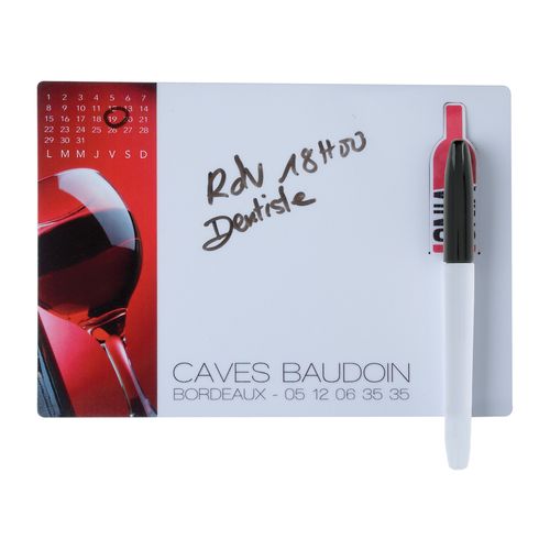 TABLEAU BLANC AVEC MARQUEUR - 2