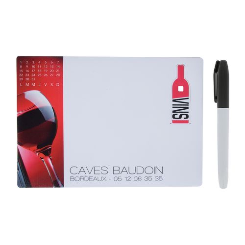 TABLEAU BLANC AVEC MARQUEUR - 5