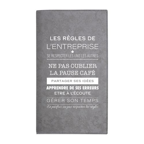 AGENDA 8 J PVC GOMME MARBRE - 4