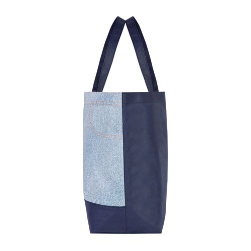 SAC SHOPPING EFFET JEAN - 6