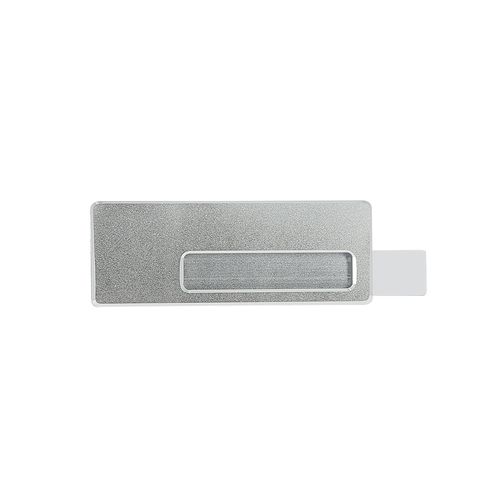 BADGE ALUMINIUM 7 X2.5 CM - 7