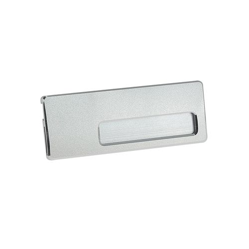 BADGE ALUMINIUM 7 X2.5 CM - 8