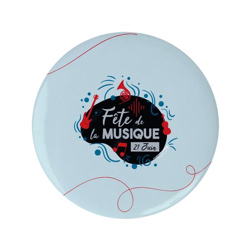 BADGE ROND ø 6,3 CM - 3