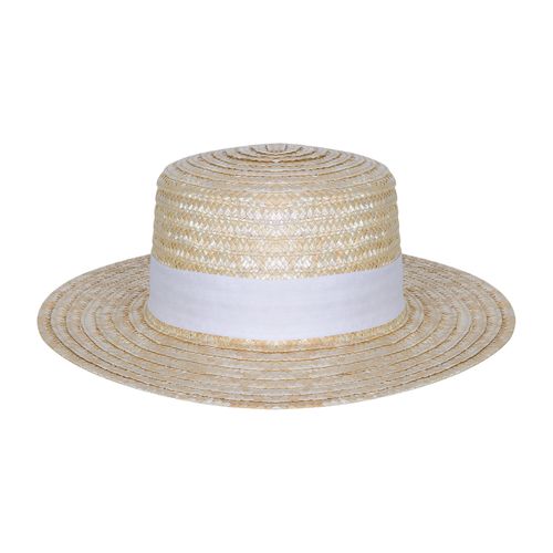 CHAPEAU CANOTIER AVEC BANDEAU - 1