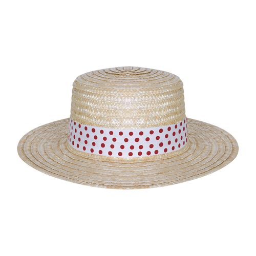 CHAPEAU CANOTIER AVEC BANDEAU - 4