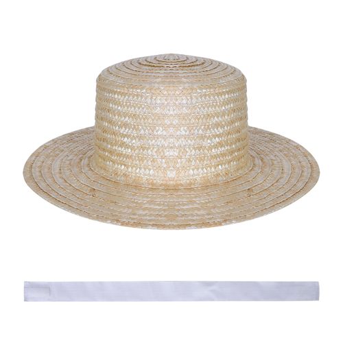 CHAPEAU CANOTIER AVEC BANDEAU - 2