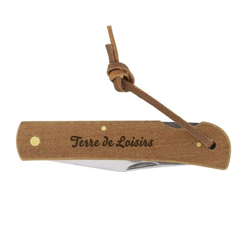 COUTEAU BOIS AVEC CRAN D'ARRET - 4