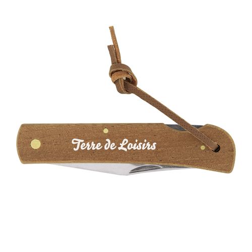 COUTEAU BOIS AVEC CRAN D'ARRET - 5