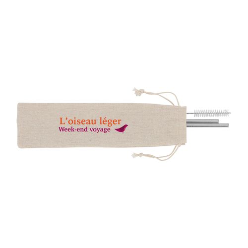 SET 2 PAILLES+POCHETTE+ BROSSE - 4