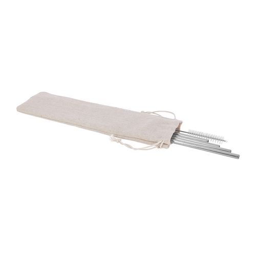SET 4 PAILLES+POCHETTE+ BROSSE - 3