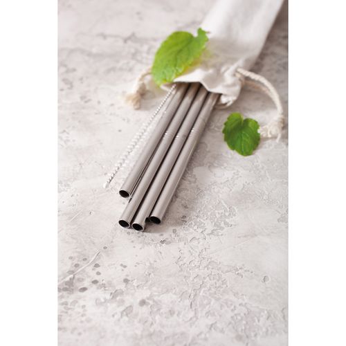 SET 4 PAILLES+POCHETTE+ BROSSE - 7